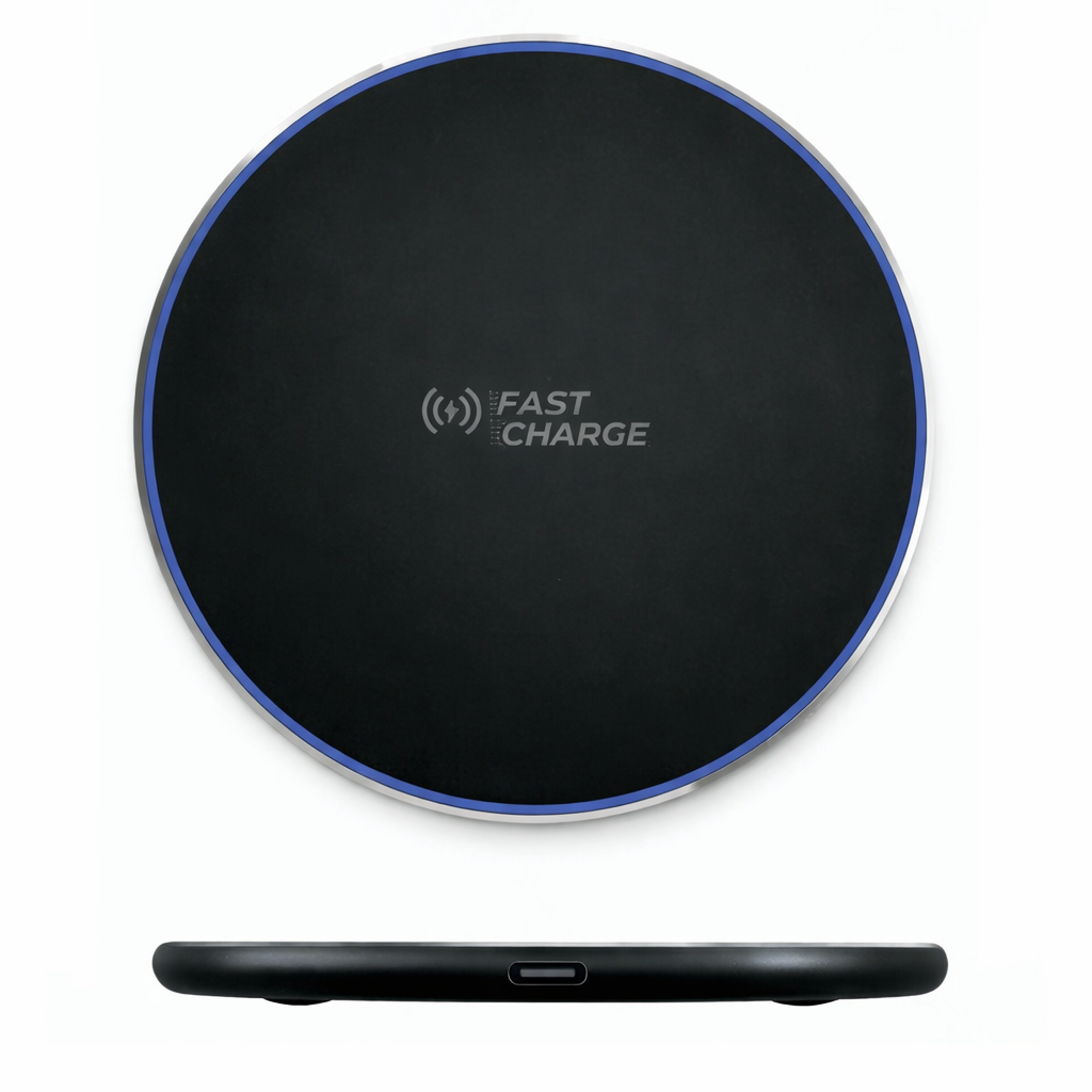 Kabelloses Schnellladegerät 15W (USB C) schwarz