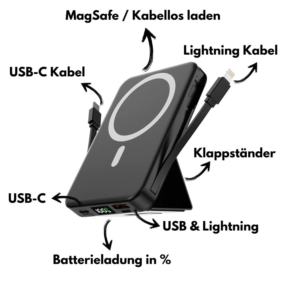 Magsafe Powerbank Nexxona MagCharge Pro